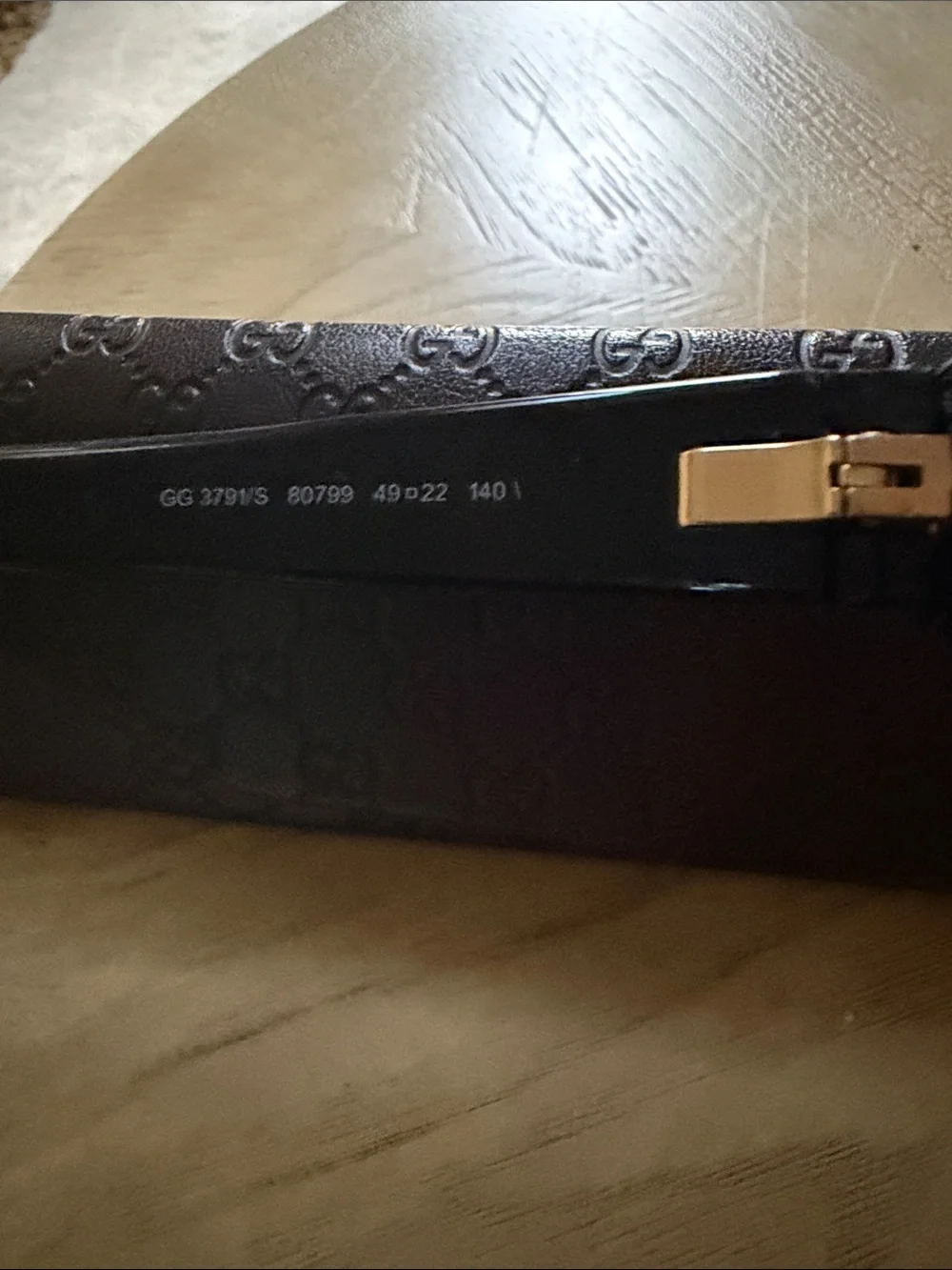 Gucci Black Square-Frame  Glasses